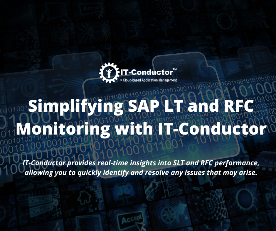 Simplifying SAP and RFC with IT-Conductor