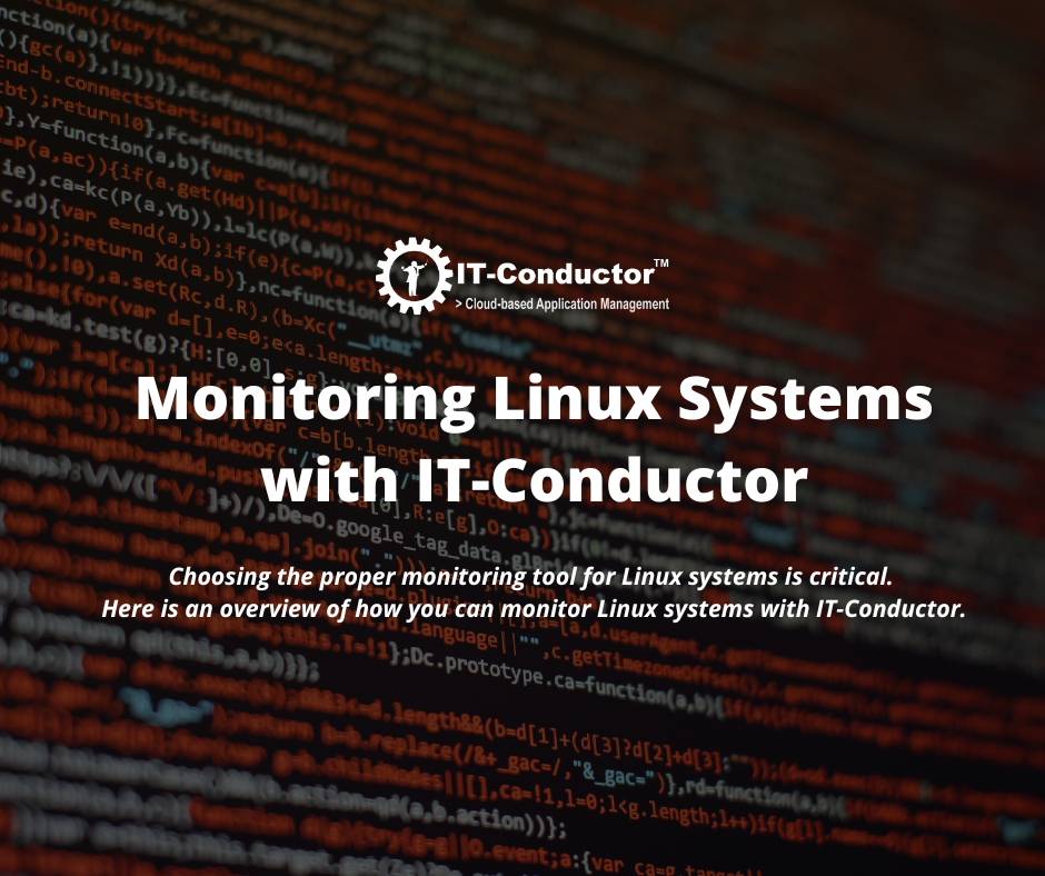 Monitoring Linux with IT-Conductor