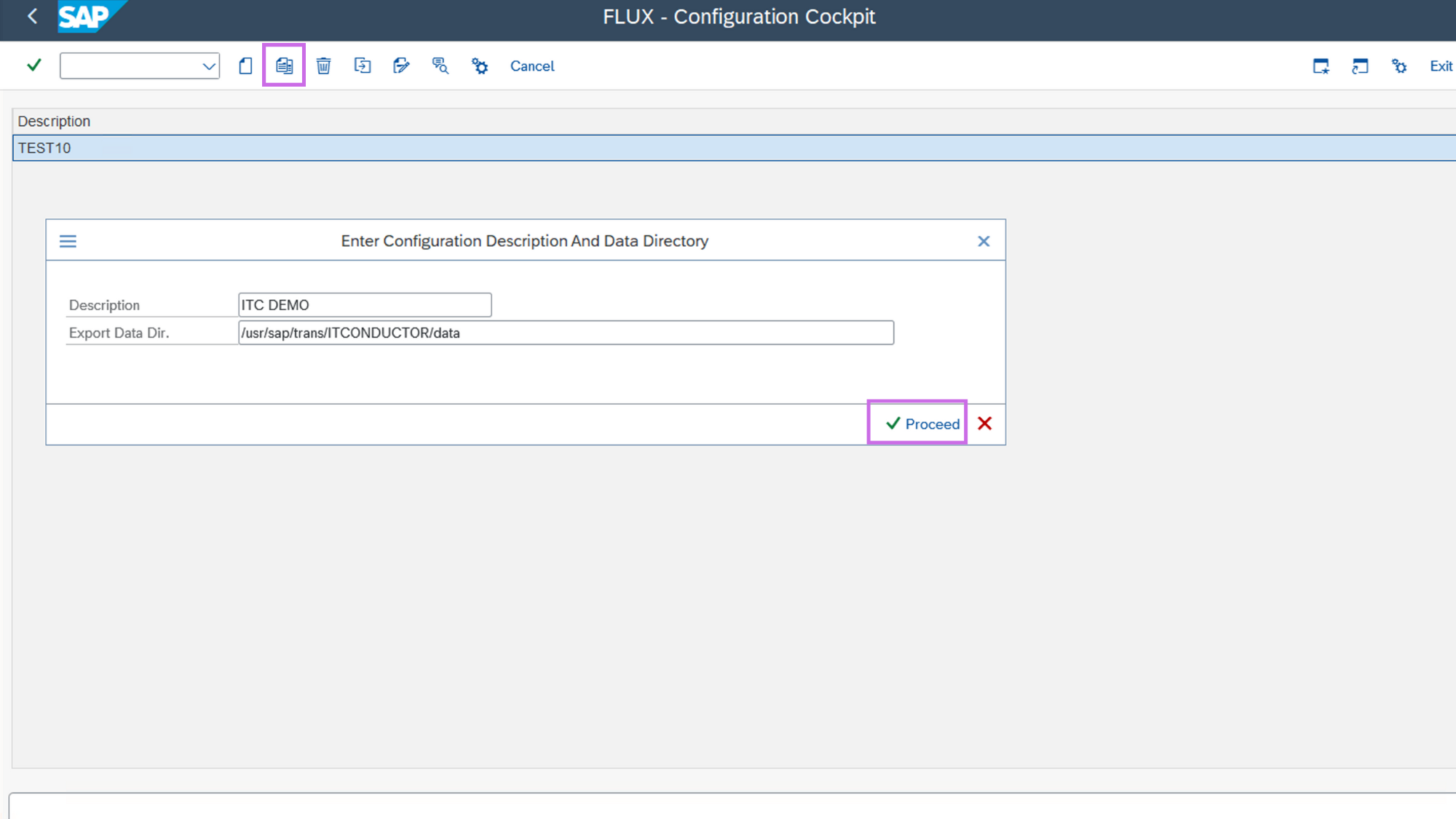 IT-Conductor FLUX GUI Integration